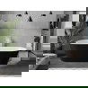 Baignoire Mexen Flavia autoportante 150 x 75 cm, blanc/noir, évacuation blanche - 54031507575-20