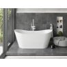 Mexen Montana baignoire autoportante 150 x 75 cm, blanche, trop-plein blanc - 52011507500-20
