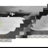 Mexen Flavia baignoire indépendante 170 x 75 cm, blanche, trop-plein blanc - 54031708000-20