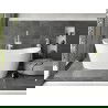 Baignoire Mexen Montana freestanding 170 x 80 cm, blanche, trop-plein blanc - 52011708000-20