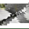 Baignoire Mexen Montana autoportante 170 x 80 cm, blanche, évacuation en or brossé - 52011708000-55