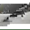 Baignoire Mexen Oval libre-standante contre le mur 170 x 80 cm, blanche, trop-plein blanc - 52671708000-20