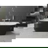 Baignoire Mexen Ovale autoportante murale 150 x 75 cm, blanche/noire, évacuation blanche - 52671507575-20