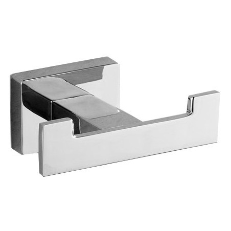Mexen Arno crochet à serviette double, chrome - 7020735-00