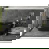 Baignoire Mexen Montana autoportante 170 x 80 cm, noire, évacuation en nickel brossé - 52011708070-97