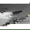 Mexen Next L paravent de baignoire 1-volet 60 x 150 cm, motif noir, noir - 895-060-000-03-77-70