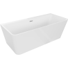 Mexen Volta baignoire autoportante murale 170 x 75 cm, blanche, bonde chromée - 51131707500-01