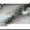 Mexen Volta baignoire autoportante murale 170 x 75 cm, blanche, bonde chromée - 51131707500-01