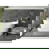 Baignoire autoportante Mexen Montana 180 x 80 cm, blanche, vidage or - 52011808000-50