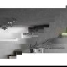 Mexen Next L paroi de baignoire 1-volet 60 x 150 cm, rayures, chrome - 895-060-000-03-09-01