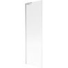 Mexen Next L paroi de baignoire 1-volet 60 x 150 cm, strié, chrome - 895-060-000-03-09-01