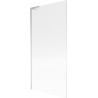 Mexen Next L pare-douche à 1 volet 90 x 150 cm, rayures, chrome - 895-090-000-03-09-01