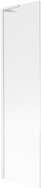 Mexen Next L pare-douche 1-volet 50 x 150 cm, rayures, blanc - 895-050-000-03-09-20