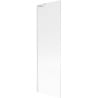 Mexen Next L paroi de baignoire 1-volet 60 x 150 cm, rayures, blanc - 895-060-000-03-09-20