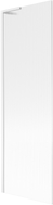 Mexen Next L paroi de baignoire 1-volet 60 x 150 cm, rayures, blanc - 895-060-000-03-09-20