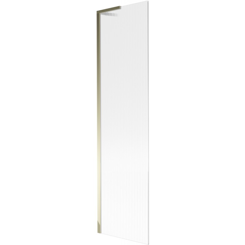 Mexen Next L paroi de baignoire 1-pliable 50 x 150 cm, rainuré, doré - 895-050-000-03-09-50
