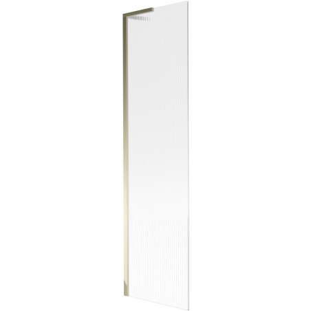 Mexen Next L paroi de baignoire 1-pliable 50 x 150 cm, rainuré, doré - 895-050-000-03-09-50