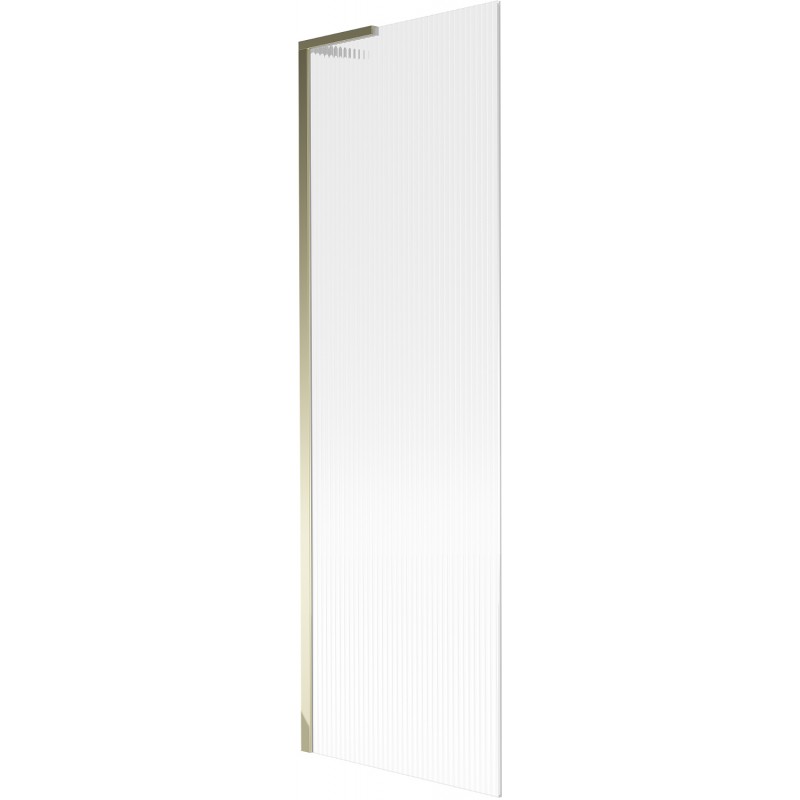 Mexen Next L pare-douche à 1 volet 60 x 150 cm, strié, doré - 895-060-000-03-09-50