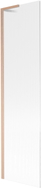 Mexen Next L paroi de baignoire 1-volet 50 x 150 cm, rayures, cuivre brossé - 895-050-000-03-09-65