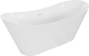 Mexen Celia baignoire autoportante 170 x 75 cm, blanche, trop-plein blanc - 52331707500-20