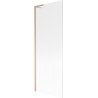 Paroi baignoire Mexen Next L 1 volet 70 x 150 cm, lignes, cuivre brossé - 895-070-000-03-09-65