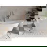 Mexen Celia baignoire autoportante 170 x 75 cm, blanche, évacuation en cuivre brossé - 52331707500-65
