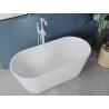 Mexen Luna baignoire autoportante 170 x 80 cm, blanche, trop-plein blanc - 52031708000-20