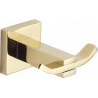 Mexen Vane crochet porte-serviettes double, Or - 7020935-50