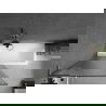Paroi de douche baignoire Mexen Next L 1 volet 90 x 150 cm, stries, gris canon brossé - 895-090-000-03-09-66