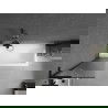 Mexen Next L paroi de baignoire 1 battant 50 x 150 cm, rayures, noir - 895-050-000-03-09-70