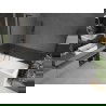 Mexen Next L paroi de baignoire 1-volet 70 x 150 cm, rayures, noir - 895-070-000-03-09-70