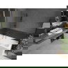 Mexen Next L paroi de baignoire 1-volet 60 x 150 cm, rayures, gun metal - 895-060-000-03-09-95