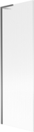 Mexen Next L pare-douche 1-volet 60 x 150 cm, rayures, métal canon - 895-060-000-03-09-95