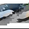 Mexen Luna baignoire sur pieds 180 x 80 cm, blanche/noire, trop-plein blanc - 52031808075-20