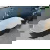 Baignoire indépendante Mexen Luna 180 x 80 cm, blanche/noire, débordement en or brossé - 52031808075-55