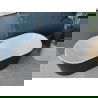 Mexen Luna baignoire autoportante 180 x 80 cm, blanche/noire, évacuation en gun gray brossé - 52031808075-66