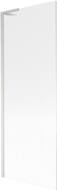 Mexen Next L paroi de baignoire 1-volet 70 x 150 cm, rayures, nickel brossé - 895-070-000-03-09-97