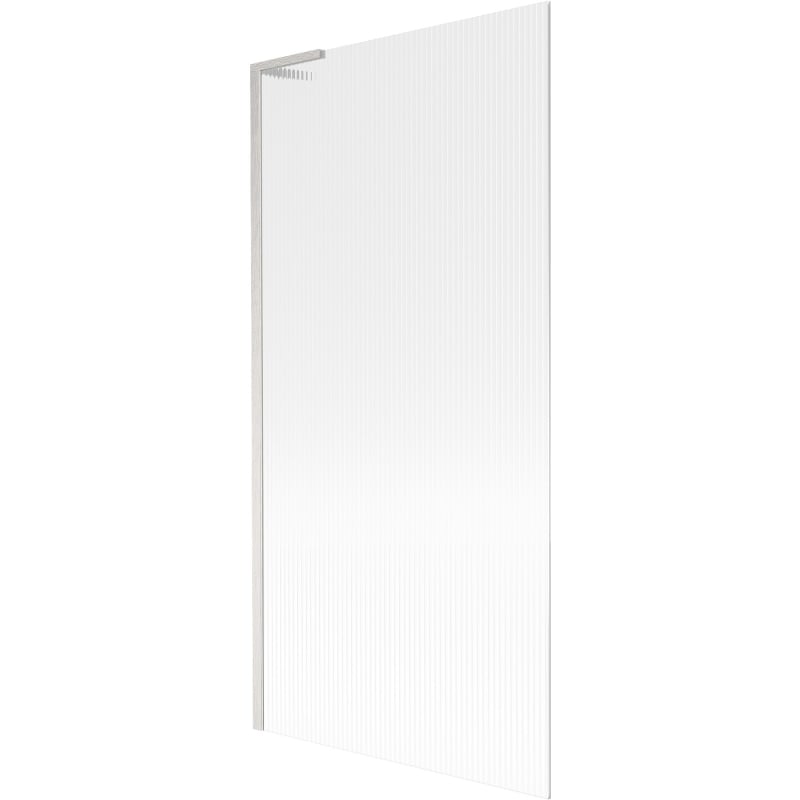 Mexen Next L écran de baignoire 1-volet 90 x 150 cm, stries, nickel brossé - 895-090-000-03-09-97