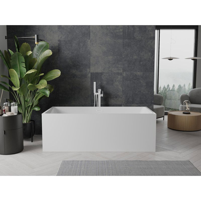 Mexen Nita baignoire autoportante 170 x 80 cm, blanche, trop-plein blanc - 52091708000-20