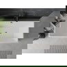 Baignoire Mexen Nita autoportante 170 x 80 cm, blanche, évacuation gun metal - 52091708000-95