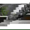 Baignoire Mexen Nita indépendante 170 x 80 cm, blanche/noire, évacuation en or brossé - 52091708075-55
