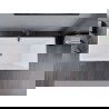 Mexen Lita baignoire indépendante 170 x 75 cm, blanche, évacuation gun metal - 52121707500-95