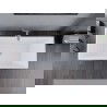 Baignoire Mexen Lita autoportante 170 x 75 cm, blanche, évacuation en nickel brossé - 52121707500-97