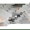 Baignoire Mexen Tonia autoportante 170 x 75 cm, blanche, évacuation en laiton brossé - 52171707500-65