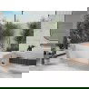 Baignoire Mexen Tonia autoportante 170 x 75 cm, blanche, évacuation en laiton brossé - 52171707500-65