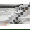 Baignoire Mexen Tonia autoportante 170 x 75 cm, blanche, vidange en nickel brossé - 52171707500-97