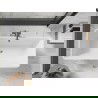 Mexen Tonia baignoire autoportante 170 x 75 cm, blanche/noire, évacuation gun metal - 52171707575-95