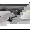 Mexen Eos baignoire autoportante 150 x 75 cm, blanche, évacuation gun gray brossé - 52471507500-66
