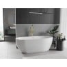 Baignoire autoportante Mexen Eos 170 x 75 cm, blanche, trop-plein doré - 52471707500-50