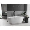 Baignoire Mexen Eos autoportante 170 x 75 cm, blanche, évacuation noire - 52471707500-70